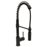 Huntington Brass - Spring Kitchen Faucet, Matte Black - Matte Black