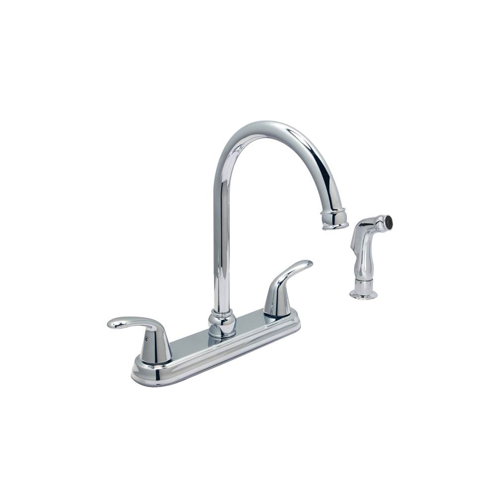 Huntington Brass - Trend 8'' Kitchen Faucet - Polished Chrome