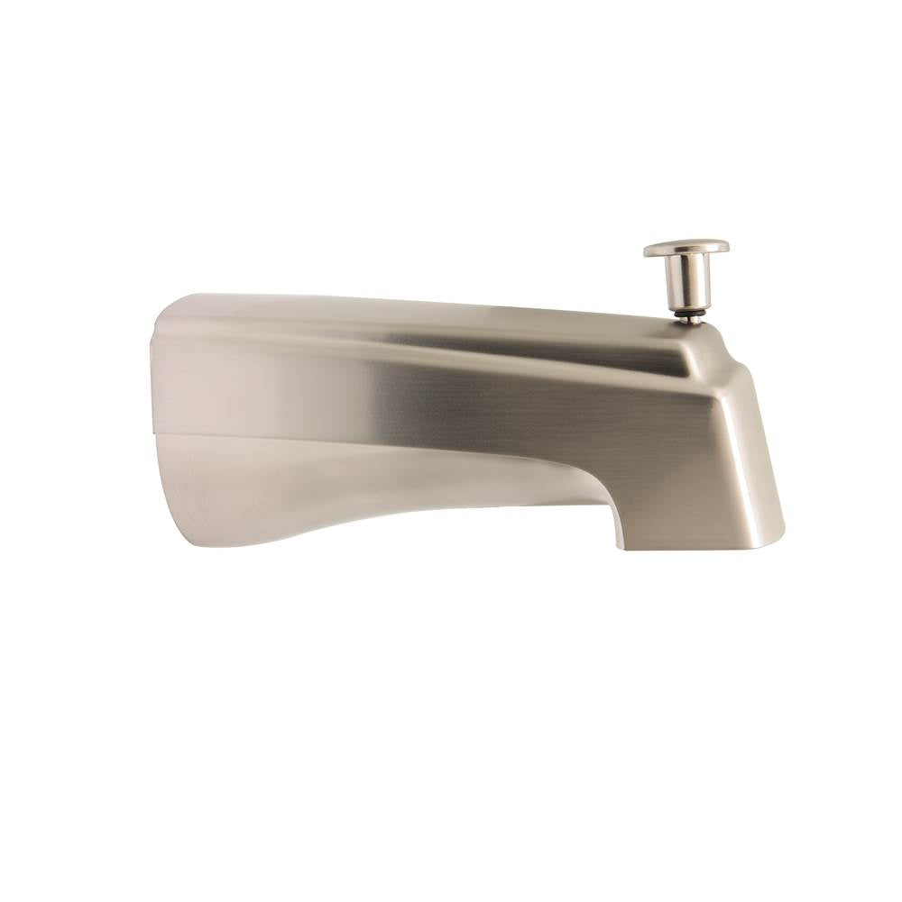 Huntington Brass - Tub Spout With Diverter - Satin Nickel