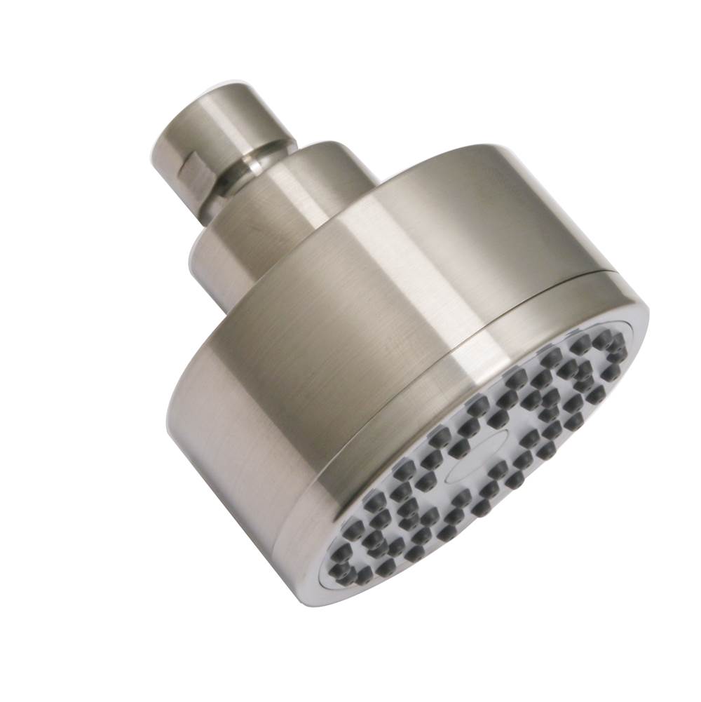 Huntington Brass - Round Style ABS Shower Head, Satin Nickel PVD - PVD Satin Nickel