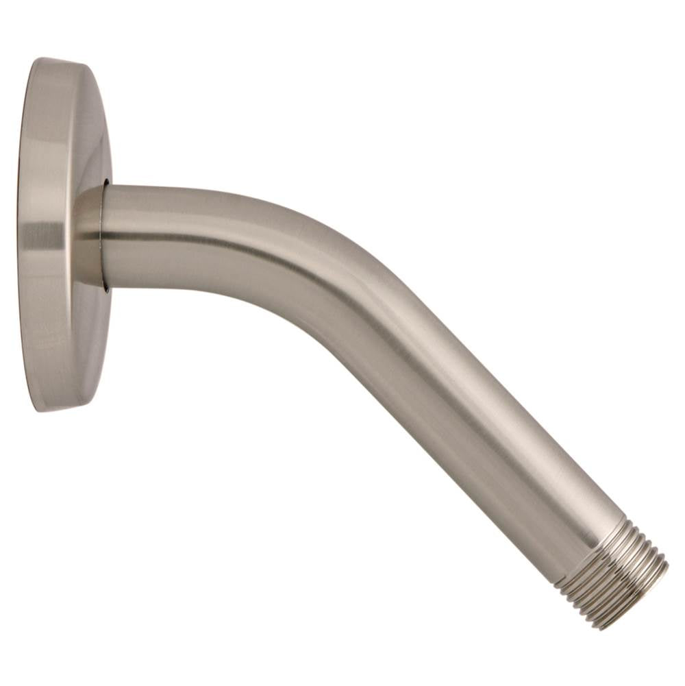 Huntington Brass - 6'' Shower Arm And Flange - PVD Satin Nickel