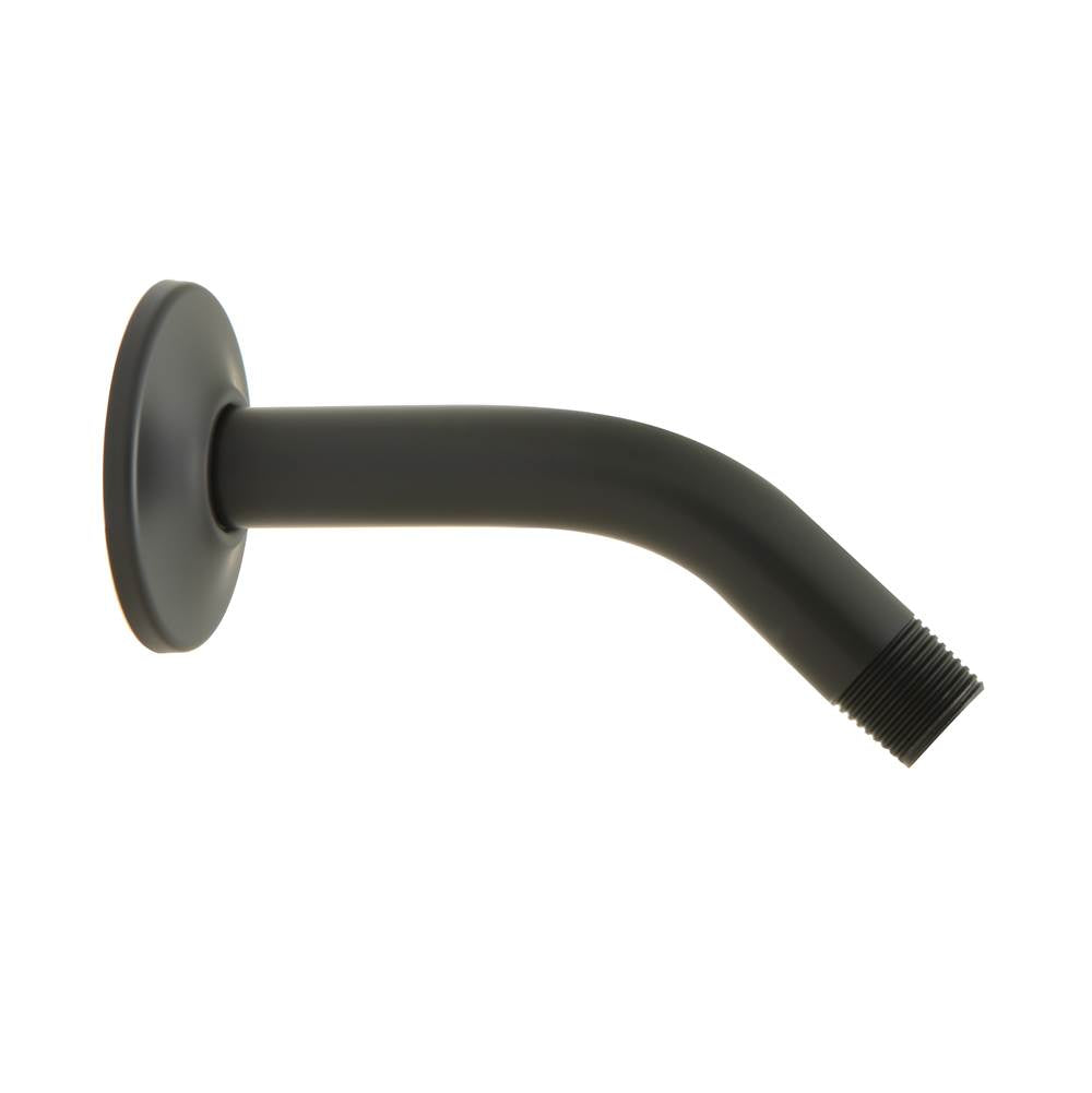 Huntington Brass - 6'' Shower Arm And Flange - Matte Black