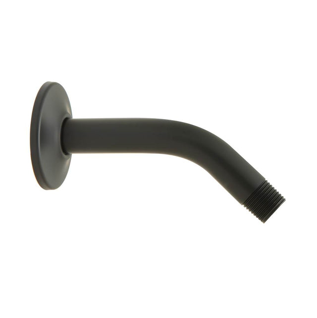 Huntington Brass - 6'' Shower Arm And Flange - Matte Black