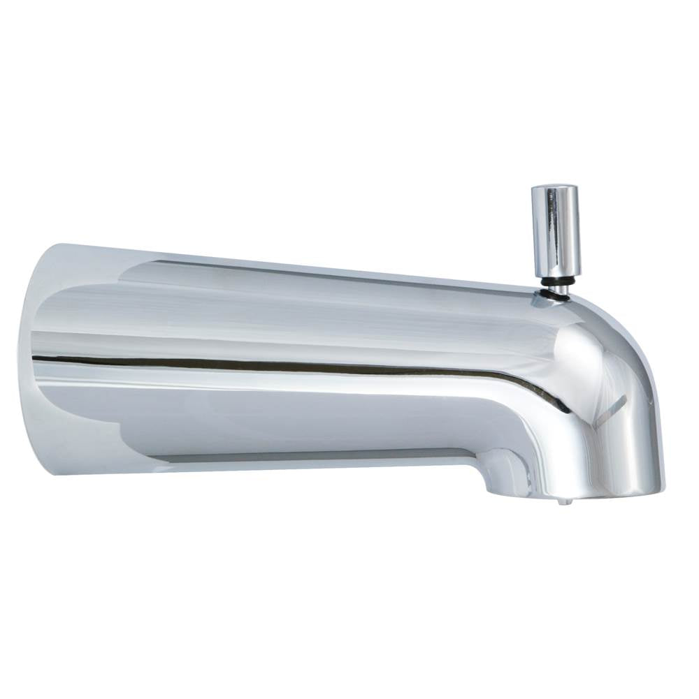 Huntington Brass - Modern Style Zinc Diverter Spout, Chrome - Polished Chrome