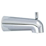 Huntington Brass - Modern Style Zinc Diverter Spout, Chrome - Polished Chrome