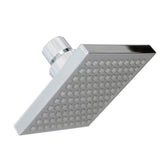 Huntington Brass - Square Style ABS Shower Head, Chrome - Polished Chrome