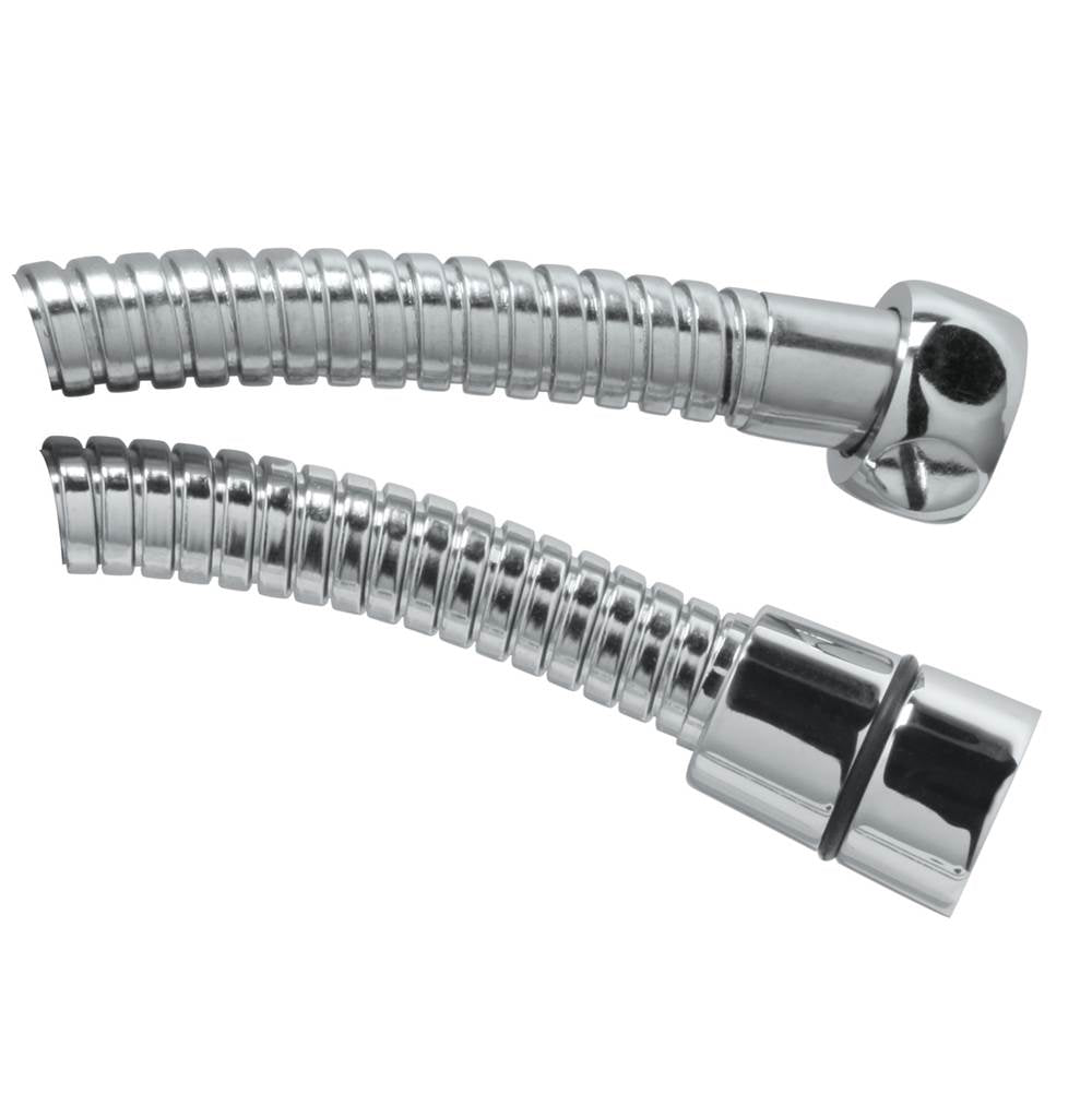 Huntington Brass - 69'' Csa Double Spiral Shower Hose, Chrome - Polished Chrome