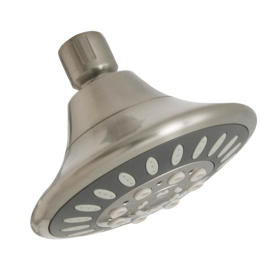 Huntington Brass - Massage Showerhead, 3 Settings, Satin Nickel PVD - PVD Satin Nickel