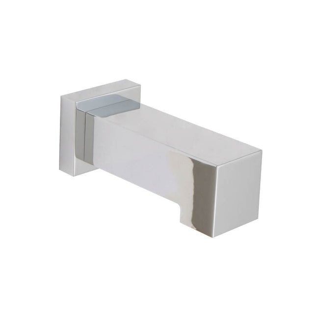Huntington Brass - Square Style Tub Spout Without Diverter - Polished Chrome