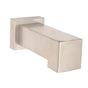 Huntington Brass - Square Style Tub Spout Without Diverter - PVD Satin Nickel