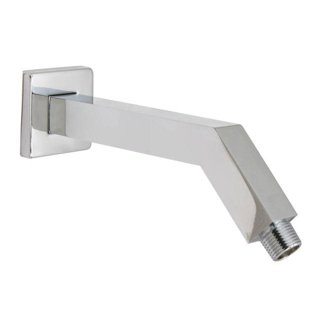 Huntington Brass - Square Style Shower Arm, Chrome - Polished Chrome