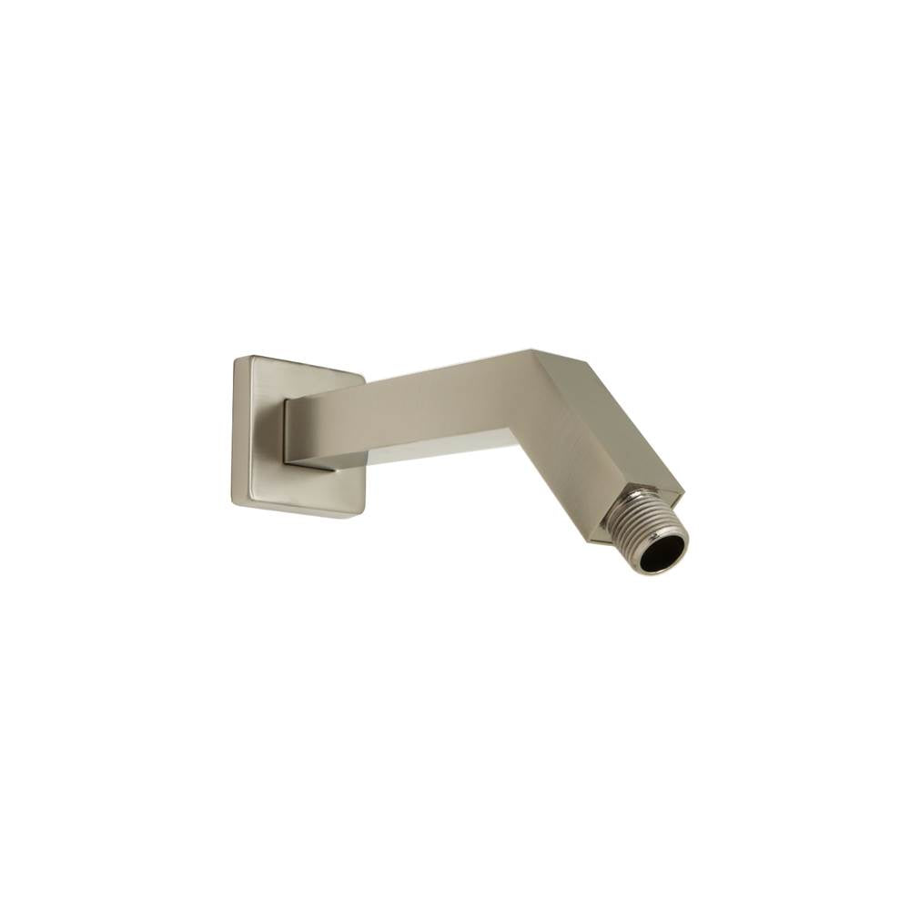 Huntington Brass - Square Style Shower Arm, Satin Nickel PVD - PVD Satin Nickel
