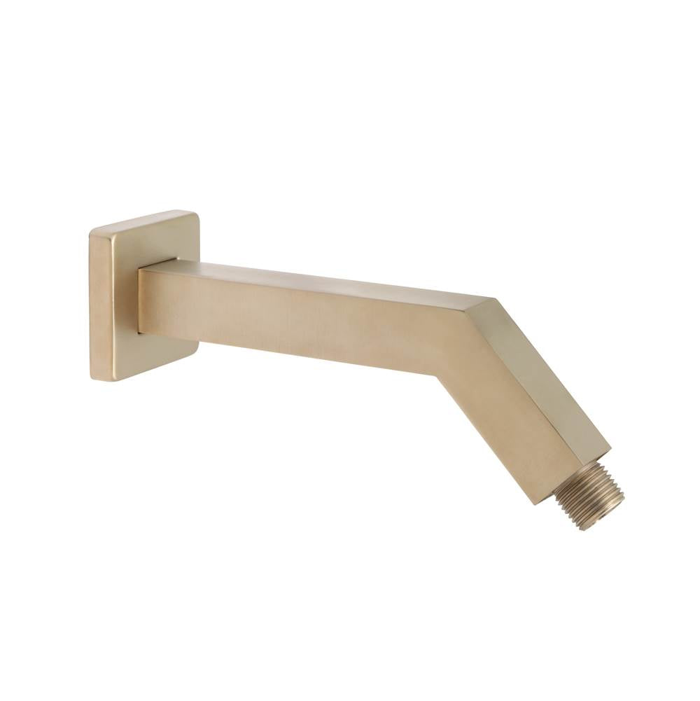Huntington Brass - Sq Style Shower Arm, Sb PVD - PVD Satin Brass