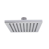 Huntington Brass - 6'' Sq Shower Head, Chrome - Polished Chrome