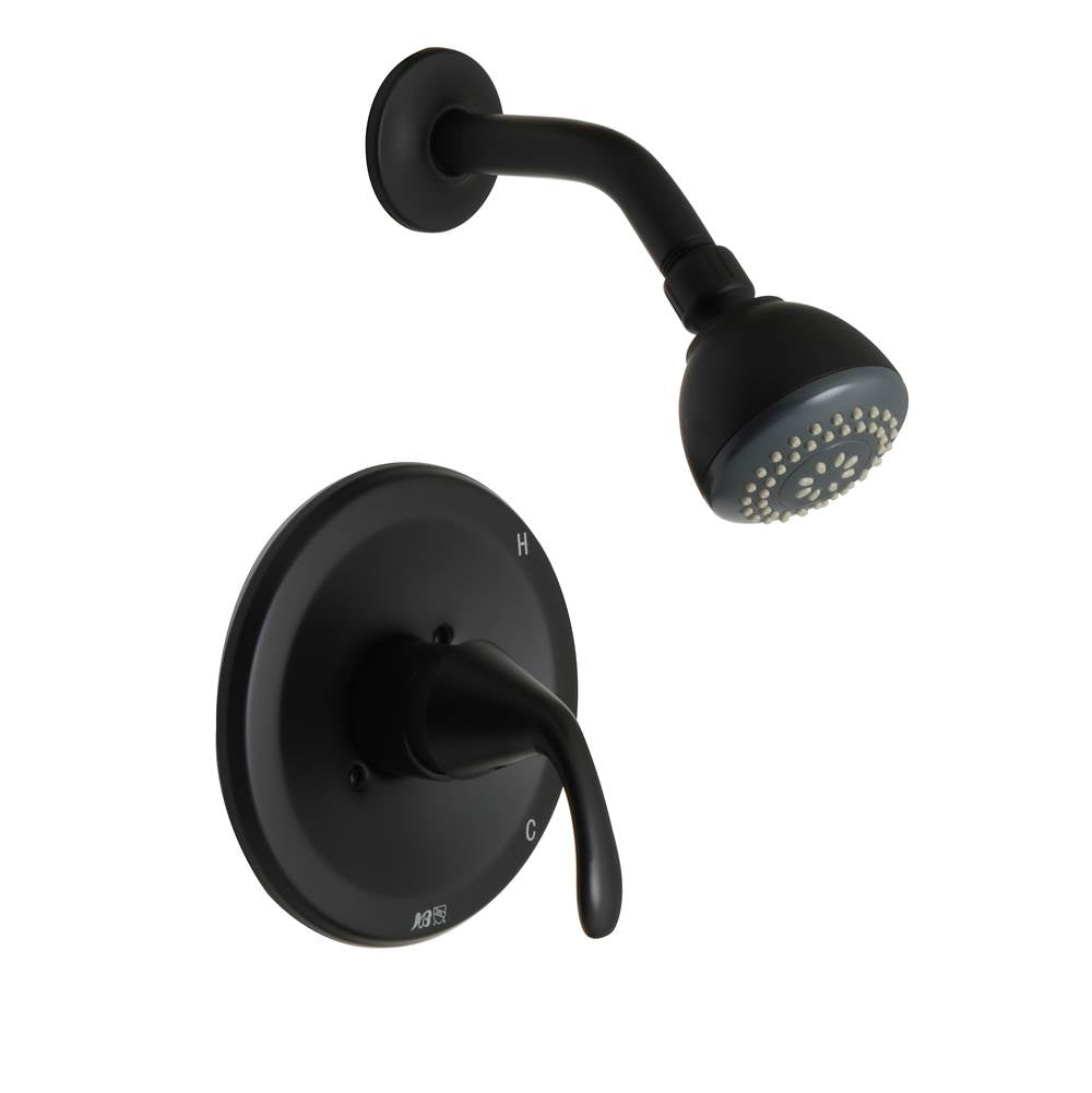 Huntington Brass - Trend Shower Trim - Matte Black