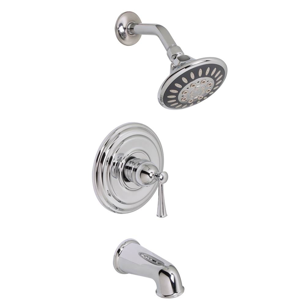 Huntington Brass - In-Wall Balance Tub and Shower Faucet Trims - Polished Chrome