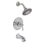 Huntington Brass - In-Wall Balance Tub and Shower Faucet Trims - Polished Chrome