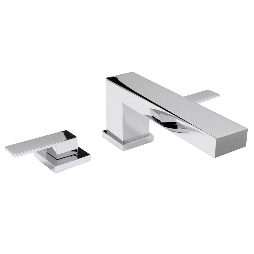 Huntington Brass - Razo 3-Pc Roman Tub Filler Faucet, Chrome - Polished Chrome
