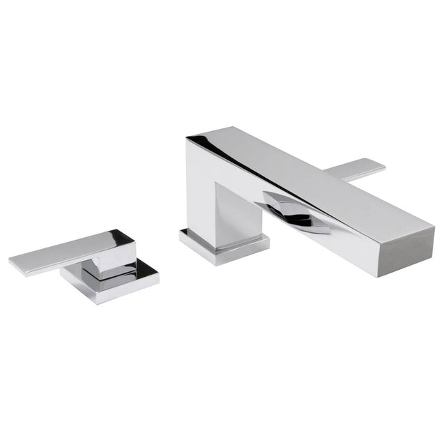 Huntington Brass - Razo 3-Pc Roman Tub Filler Faucet, Chrome - Polished Chrome