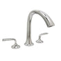 Huntington Brass - Joy Three Piece Roman Tub Filler Faucet - Polished Chrome