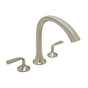 Huntington Brass - Joy Three Piece Roman Tub Filler Faucet - PVD Satin Nickel