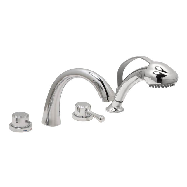 Huntington Brass - 4-Pc Roman Tub Filler, Chrome - Polished Chrome