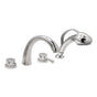 Huntington Brass - 4-Pc Roman Tub Filler, Chrome - Polished Chrome