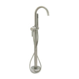Huntington Brass - Modern Free Standing Tub Filler, Satin Nickel PVD - PVD Satin Nickel