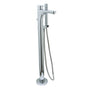 Huntington Brass - Free Standing Tub Filler, Chrome - Polished Chrome