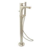 Huntington Brass - Free Standing Tub Filler High Flo, Sn PVD - PVD Satin Nickel