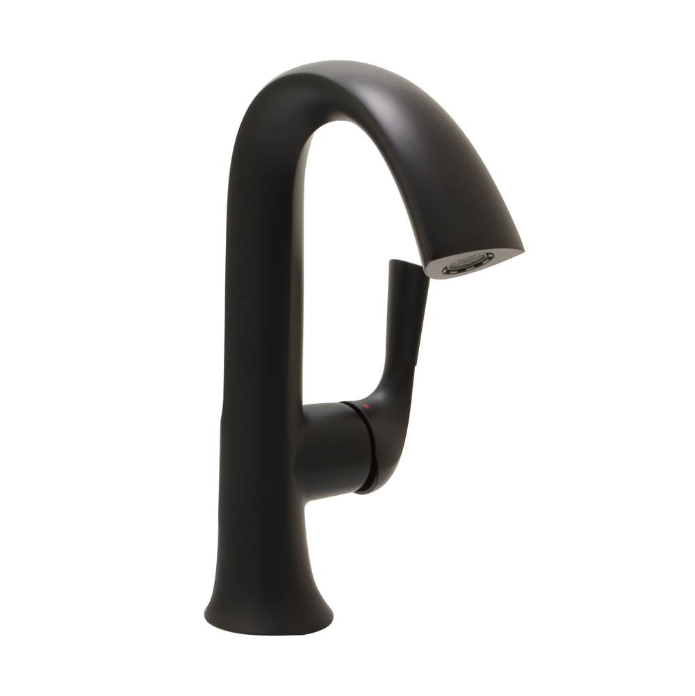 Huntington Brass - Joy single control faucet (side handle) - Matte Black