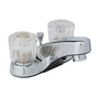 Huntington Brass - Reliaflo 4'' Center Set Faucet - Polished Chrome
