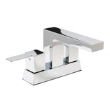 Huntington Brass - Brass Razo 4'' Center Set, Chrome - Polished Chrome