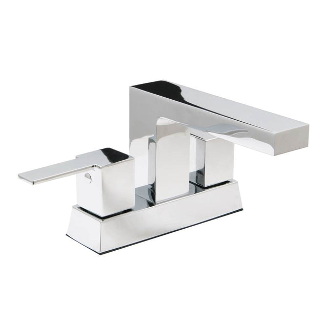 Huntington Brass - Brass Razo 4'' Center Set, Chrome - Polished Chrome