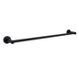 Huntington Brass - Euro Towel Bar In Matte Black Finish - Matte Black