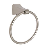 Huntington Brass - Merced/Reflection Towel Ring, Satin Nickel PVD - PVD Satin Nickel