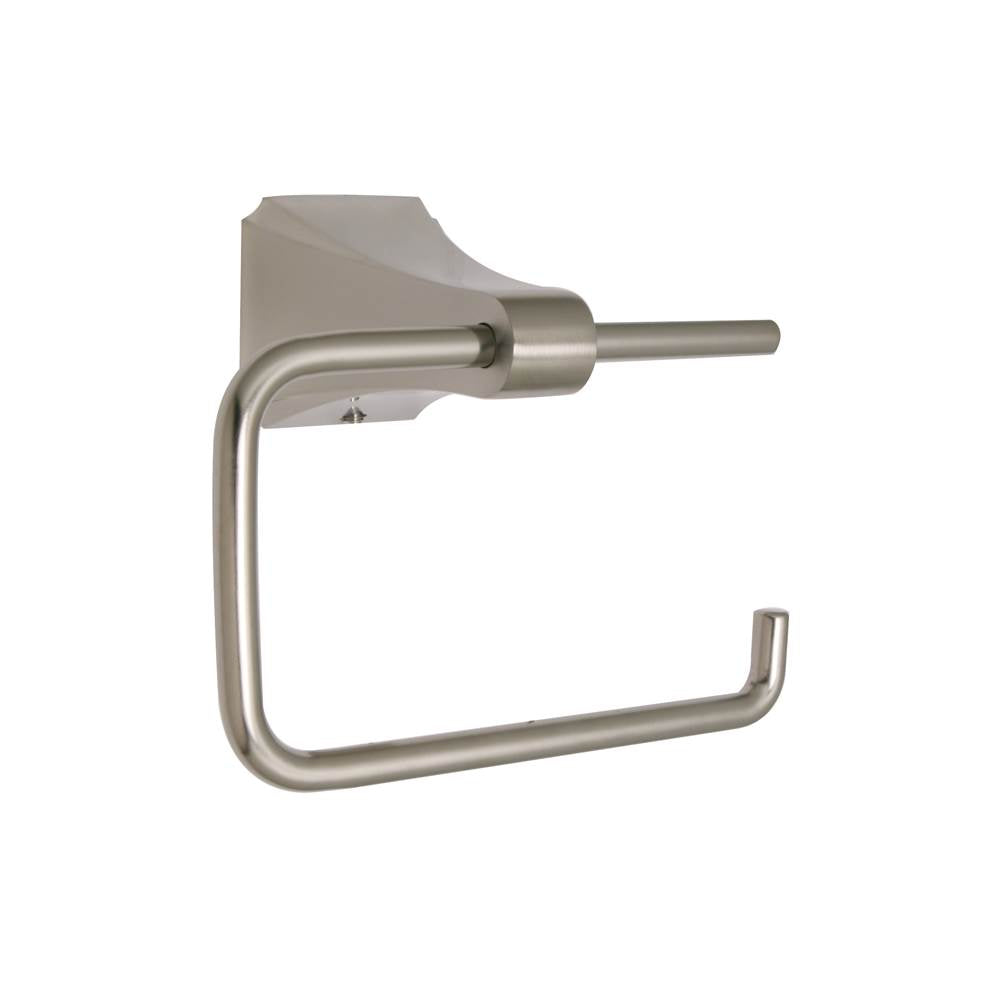 Huntington Brass - Merced/Reflection Paper Holder, Satin Nickel PVD - PVD Satin Nickel