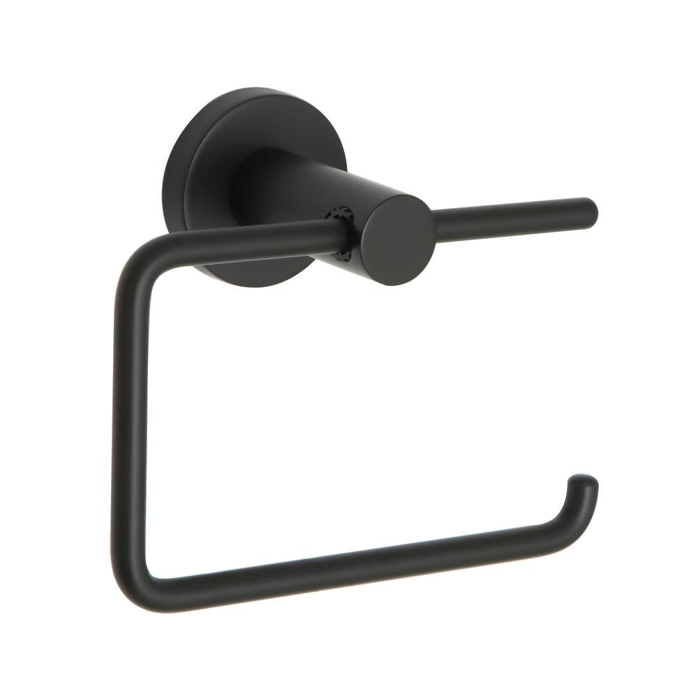Huntington Brass - Euro Toilet Paper Holder - Matte Black