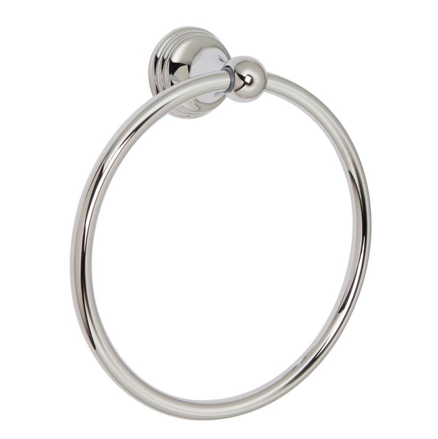 Huntington Brass - Towel Ring, Chrome - Polished Chrome