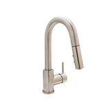 Huntington Brass - S/C Kitchen Pull-Down Fct, Satin Nickel PVD - PVD Satin Nickel