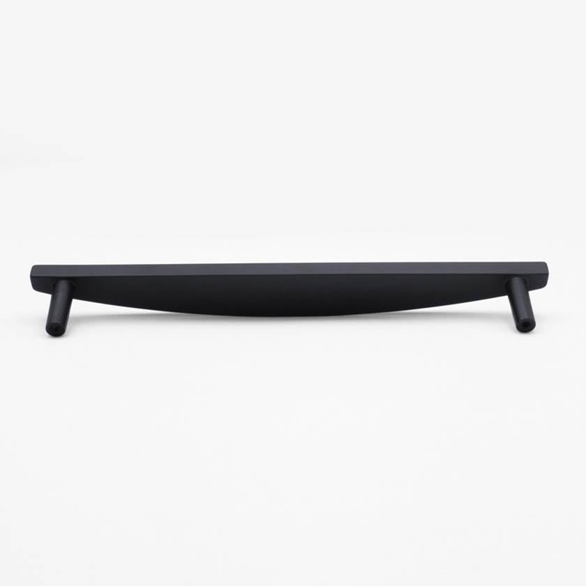 Half Moon 12 in (304.8 mm) Center to Center Matte Black Appliance Pull