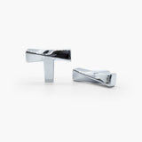 Twist 1-3/4 in (44.5 mm) Length Matte Black Cabinet Knob