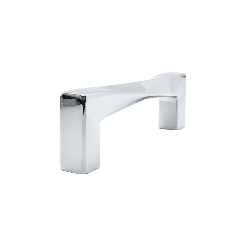 Twist 3-3/4 in (96 mm) Center to Center Matte Black Cabinet Pull