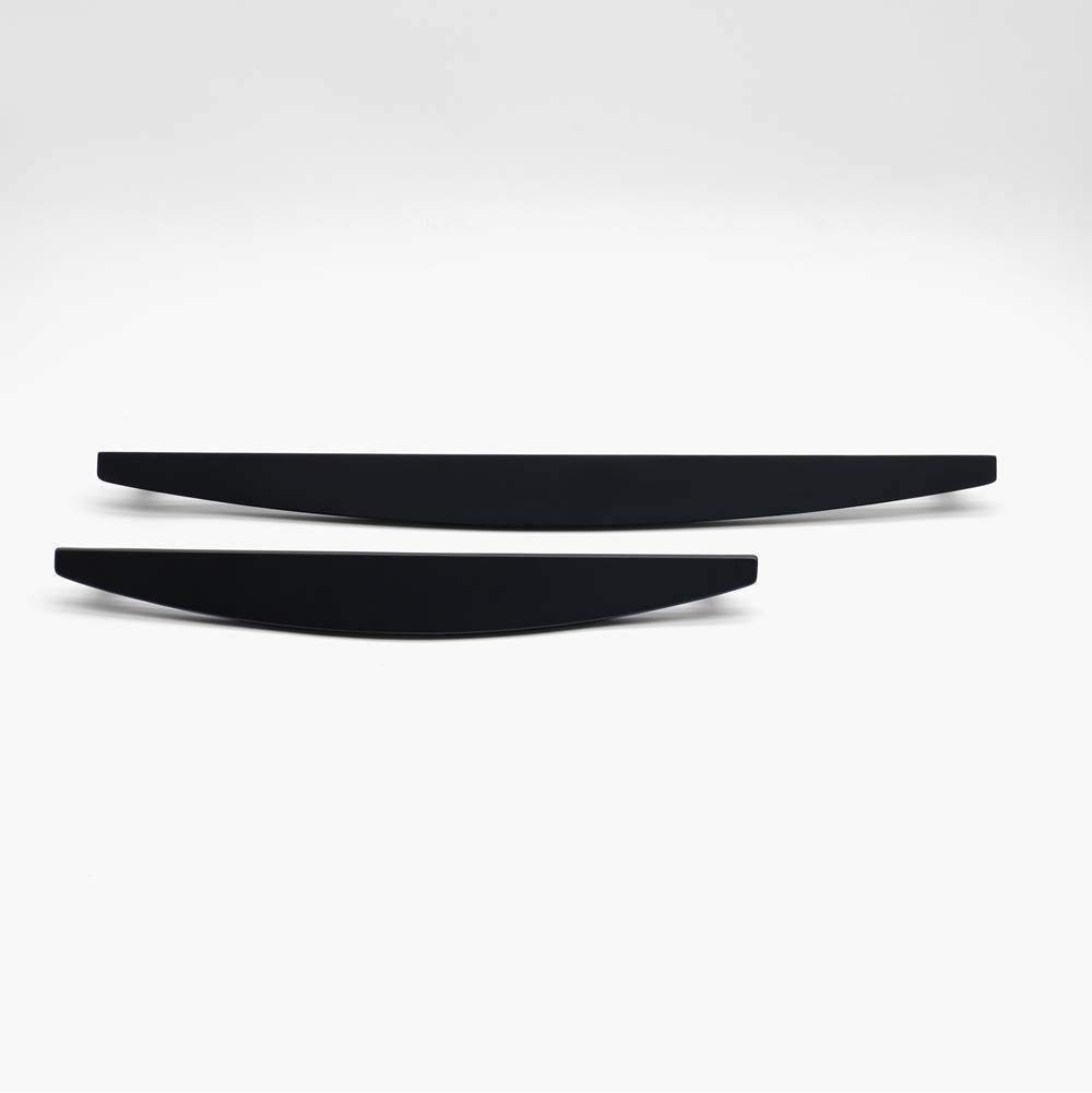Half Moon 12 in (304.8 mm) Center to Center Matte Black Appliance Pull