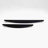 Half Moon 12 in (304.8 mm) Center to Center Matte Black Appliance Pull