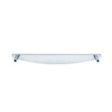 Half Moon 12 in (304.8 mm) Center to Center Matte Black Appliance Pull