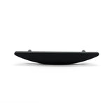 Half Moon 4 in (101.6 mm) Center to Center Matte Black Cabinet Pull