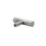 Sunburst 1-15/16 in (50 mm) Length Polished Nickel Cabinet T-Knob
