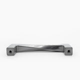 Twist 3-3/4 in (96 mm) Center to Center Matte Black Cabinet Pull