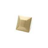 Diamond 1-3/8 in (35mm) Width Matte Black Cabinet Knob